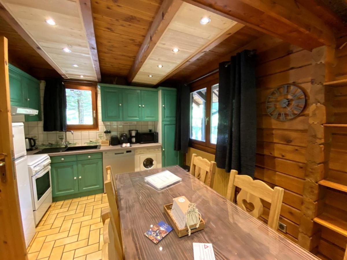 Le Renard Chalet En Bois La Bresse Bagian luar foto