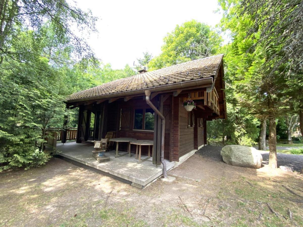 Le Renard Chalet En Bois La Bresse Bagian luar foto