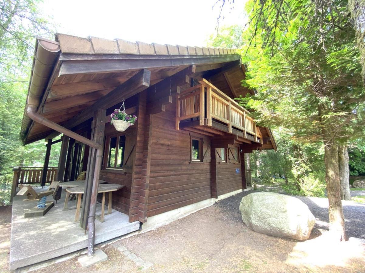Le Renard Chalet En Bois La Bresse Bagian luar foto